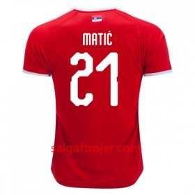 Serbien Fodboldtrøjer Matic 21 Hjemmebanesæt VM 2018